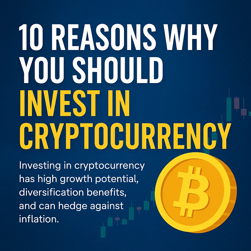 10 Reasons Why You Should Invest in Cryptocurrency